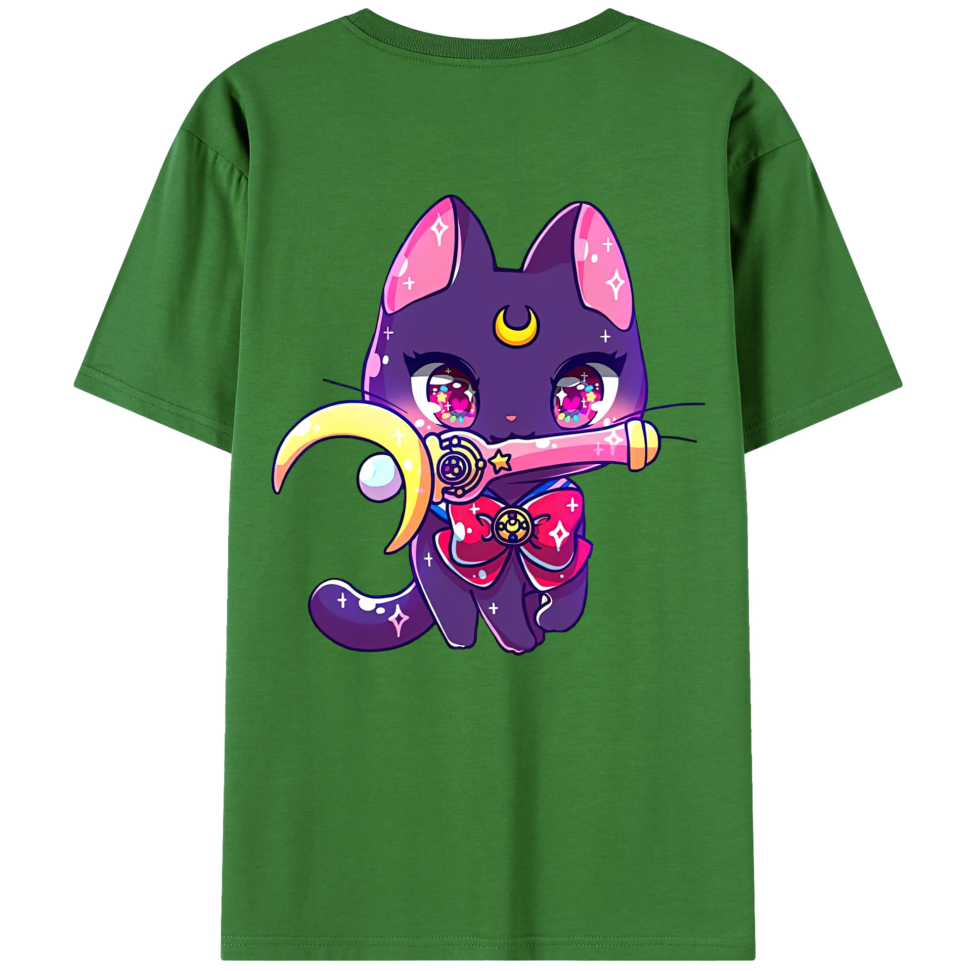 （画像用） 美少女戦士セーラームーン Sailor Moon レディース半袖Tシャツ(バックプリント)